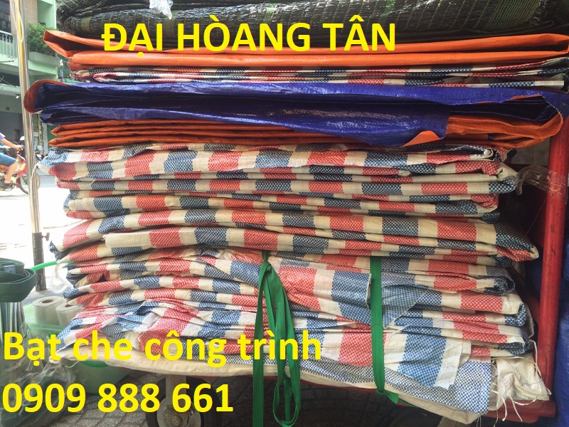 bạt che công trình